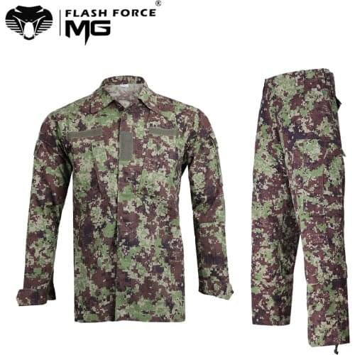 Military Uniform ACU Camouflage Tactical Suit Men Army Clothing Jacket and Pants Combat Disguise for Hunter Shirt for Airsoft