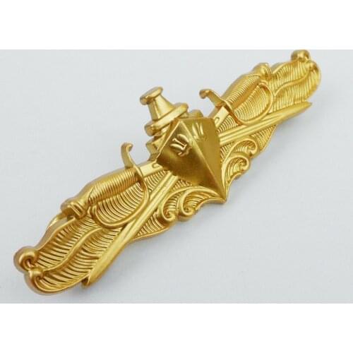 Golden US navy the surface warfare officer insignia badge pin Military Store