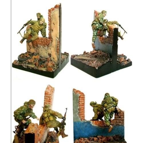 1/35 Resin Figure Model Kit Unassambled Unpainted E054(NO BASE NO WALL)