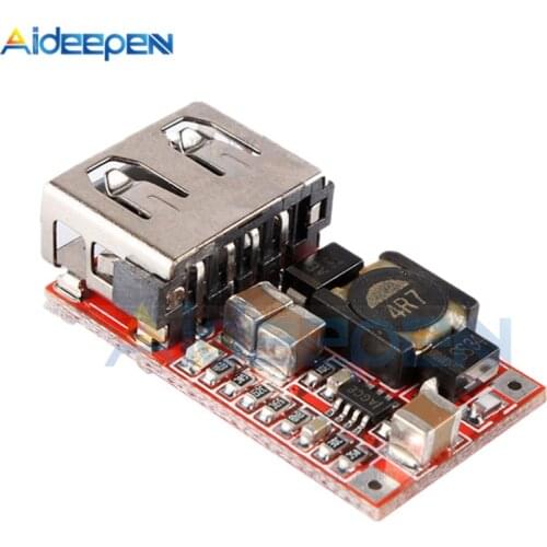 5Pcs 6-24V 12V/24V to 5V 3A CAR USB Charger Module DC-DC Buck Step Down Converter Power Supply Module