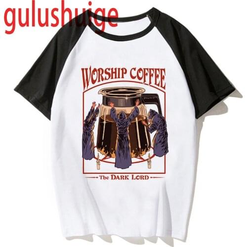 Aesthetic Satan Satanism T Shirt Demon Grim clohing Reaper Women T- Shirt Hell Evil Skull Horror Tee Shirt Spirit Female Funny