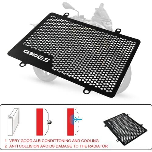 Motorcycle Accessories Radiator grille guard protection cover For BMW G310 GS G310 R G310GS GS310R 2017 2018 2019