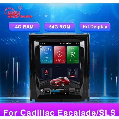 9.7 Inch Android 10 Car Radio Multimedia GPS Navigation Video DVD System+Frame For Cadillac Escalade /SLS 4G WiFi USB