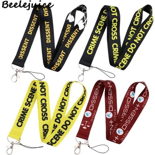 Law abiding judge Neck Strap Lanyard keychain Mobile Phone Strap ID Badge Holder Rope Key Chain Keyrings Accessory Gift Webbings