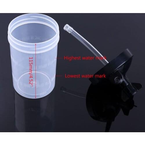 HIGH FLOW Oxygen Bubbler Bottle - Humidity Humidifier Water Bottle for Oxygen C90A