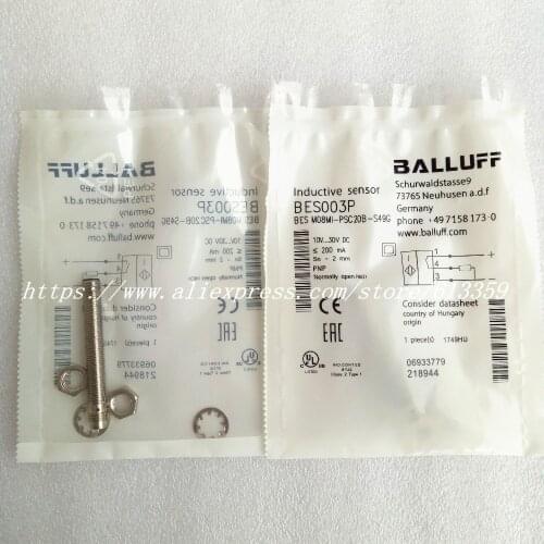 BES M08MI-PSC20B-S49G BES M08MI-PSC15B-S49G M8 Balluff Proximity Switch Sensor New High-Quality