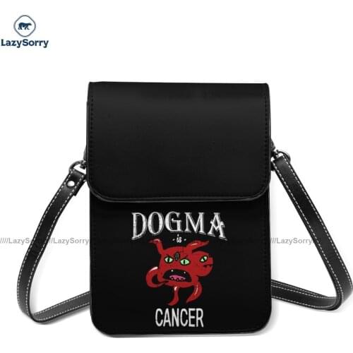 Dogma Shoulder Bag Stylish Leather Business Mobile Phone Bag Student Bulk Bags