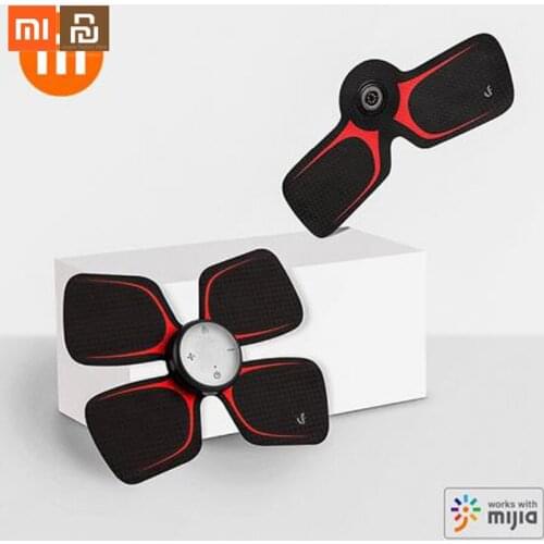 Original xiaomi mijia new Four-wheel Drive Massage Magic Sticker Electric Massager Electric Stimulator Body Relax Muscle