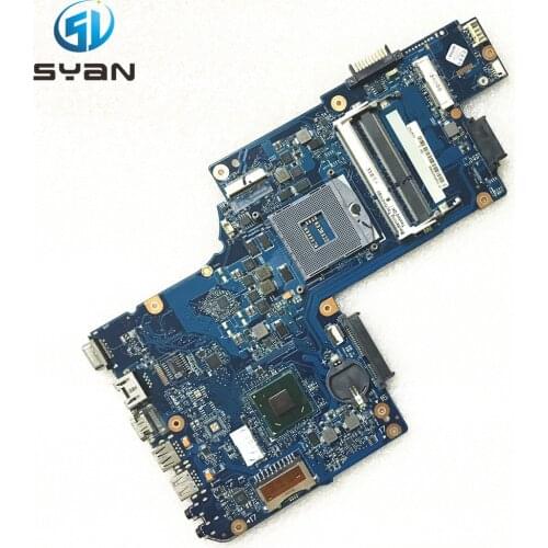 H000052730 Laptop Logic board for Toshiba Satellite C850 C855 L850 L855 C850-1HE C850-1CW Motherboard HM70 free cpu works