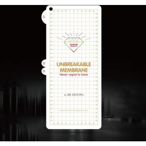 UNBREAKABLE Membrane Hydrogel Film for Xiaomi mi 10s mi 11 pro 10T 10 pro Redmi K30 k30s k40 pro Front Screen Protector