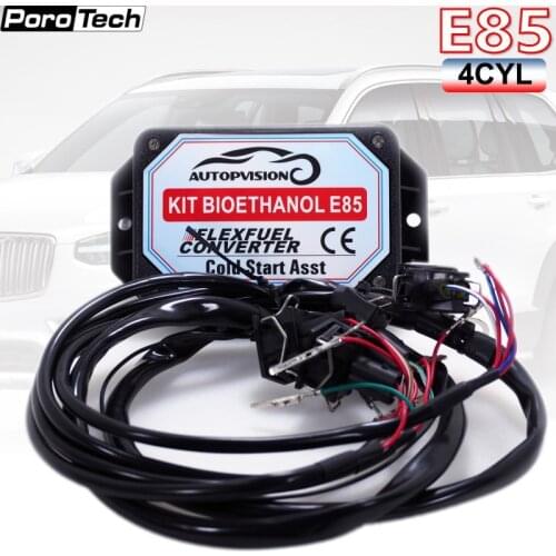 New E85 4cyl Autocar conversion kit Flex Fuel ethanol alternative Cold Start Asst. biofuel e85, ethanol car bioethanol converter