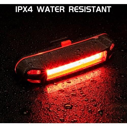 New Style LED Outdoor Light USB Rechargeable Bicycle Sensing Light Waterproof LED Charging Cycling Taillight Light Accessories