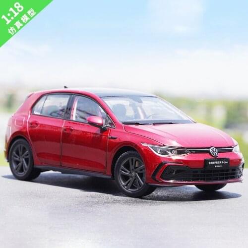 Original Box 1:18 High Meticulous Volkswagen Golf 8th Alloy Car Static Metal Model Vehicles For Collectibles Gift
