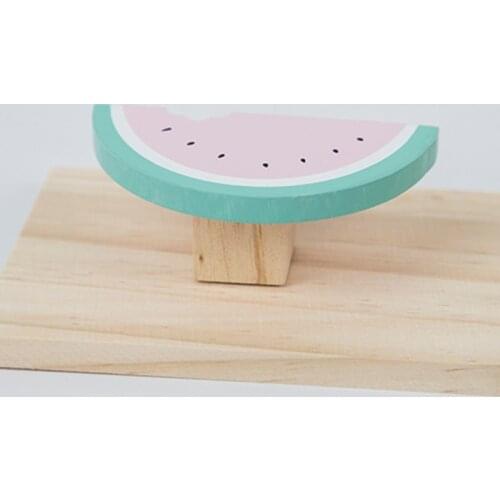 Simple Design 3 Hooks Wall Mounted Coat Rack Wooden Clothes Pegs Rustic Finish 94PF