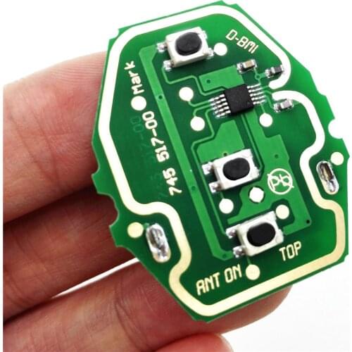 New Keyless Entry EWS Remote Control Circuit Board 3 Button 315MHZ/433 for BMW E46 high quality