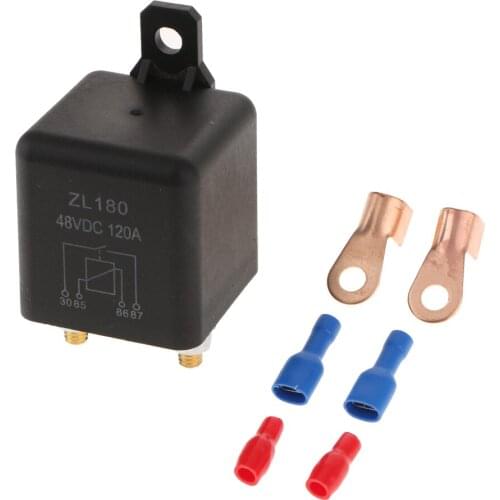 Heavy Duty Split Charge 120A Relay Switch 4 Pin Terminals for Car Truck Boat