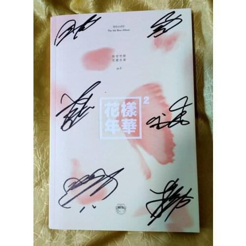Young Forever PT.2 V SUGA JIN JIMIN Jung Kook RM J-HOPE autographed Album CD+Photobook K-POP GIFTS COLLECTION PINK VERSION