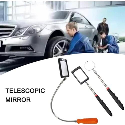 Car Fault Inspection Mirror Curved Bar Inspection Lens Inner Wall Observation With LED Lighting Endoscope Flaw Detection Tools