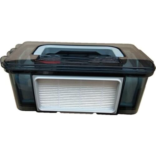 1* Dust Box includes Filter Net Hepa filter for Midea VCR15 VCR16 Robotic Vacuum Cleaner Parts Accessories Replacement