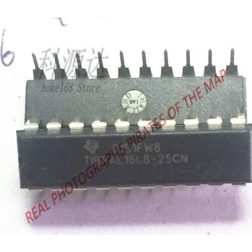 10pcs/lot TIBPAL16L8-25CN DIP20 TIBPAL16L8 Original In Stock