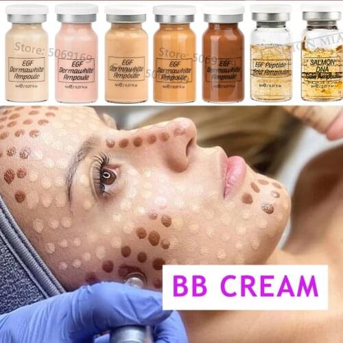 8ml Stayve BB Cream Glow Natural Microneedling Serum Whitening Concealer Foundation Ampoule Brightening Anti-wrinkles Skin Care