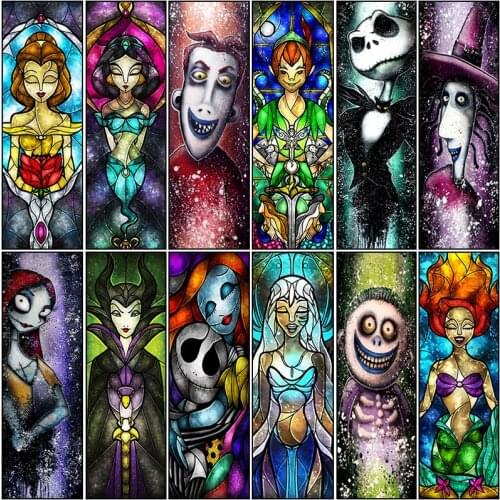 Mosaic embroidery 5d diamond painting kit 3D complet Cross stitch cuadros full square Dirll drawing Cartoon princess woman color