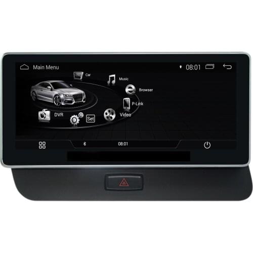 10.25 Inch Car-Radio Audio Multimedia-Player for AUDI Q5 2009-2015 Gps-Navigation-System Hd-Screen Stereo Android Video