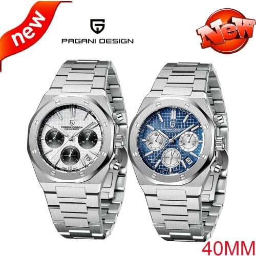 Paganis 2021 New Model, Coming Soon, Pays Tribute To The Royal Oak Series Six Pin Quartz Watch Relogio Masculino