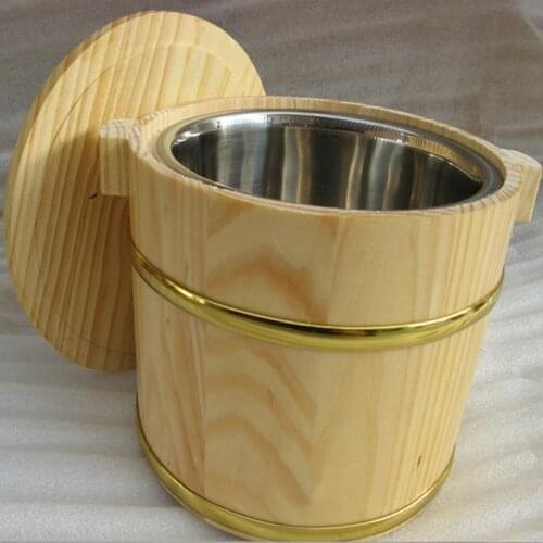 16/18/20cmWooden Kegs Decorative Photography Props Barrel Traveling Wooden Barrels Rice Bucket And Tofu Flower Insulation Bucket