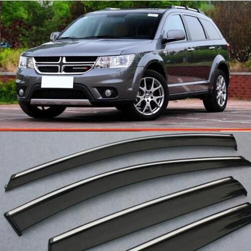 For Dodge Journey 2013 2014 2015 Window Wind Deflector Visor Rain/Sun Guard Vent