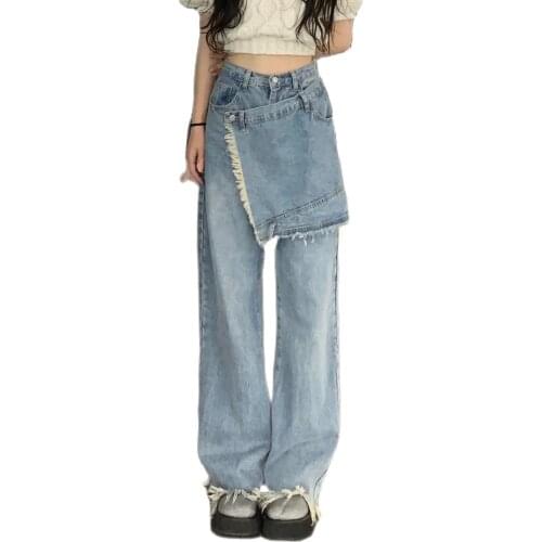 Женские прямые джинсы JCLOTHZI China At AliExpress