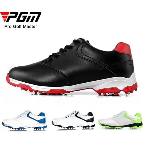 PGM Spring Summer Mens Lightweight Anti-Sideslip Waterproof Soft Men Golf Shoes Breathable Antiskid Golf Sneakers 39-44