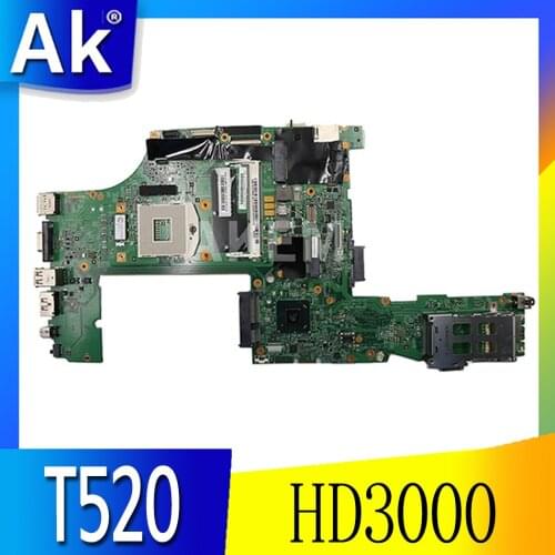 FRU 04W2020 for lenovo thinkpad T520 laptop motherboard QM67 HD3000 DDR3