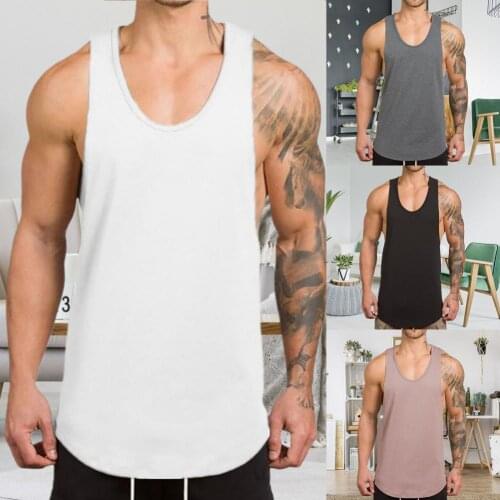 Gym Clothing Tank Top Men Bodybuilding Muscle Sleeveless Singlets Fashion Workout Man Shirt Mesh Fitness Training Running Vest