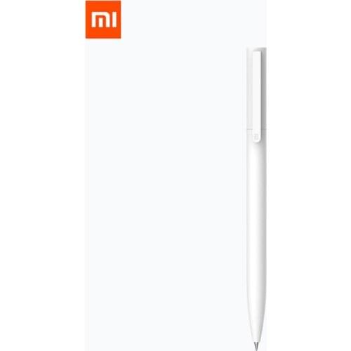 Original Xiaomi Mi Gel Pen No Cap Black Ink Writing Pen White Smooth Switzerland Refill MiKuni Japan Ink black Stationery Pens