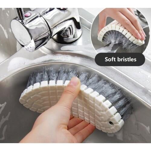 Cleaning Brush Kitchen Stove Cleaning Brush Flexible Pool Brush Bathtub Tile Brush Bathroom Brush Without Dead Corner Floor Brus