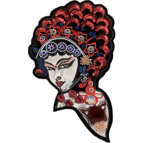 Fine Drama Knife Madan Fashion Clothes Clothing Denim T-shirt Patch Home Mural Accessories New DIY Handmade Stitch Applique