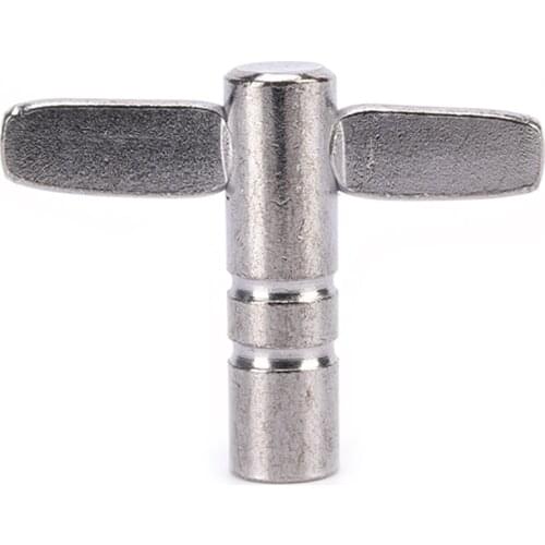 Universal Metal Drum Sticks Skin Tuning Key Tuner Solid Durable Square Socket Parts & Accessories 5x5mm