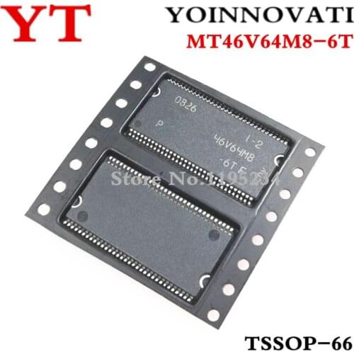 10PCS 46V64M8 46V64M8-6T TSSOP-66 IC SOP66 Best quality