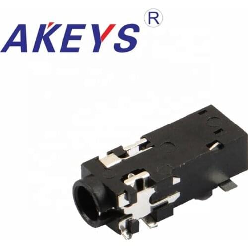 10 PCS PJ-328B 3.5 earphone jack 6pin paster 2 fixed pin diameter 3.5MM outlet jack for micro usb outlet