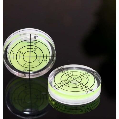 3pcs 32mm Horizontal Bubble Level High Precision Environmental Bulls Eye Spirit Level Accessories For Measuring Instrument
