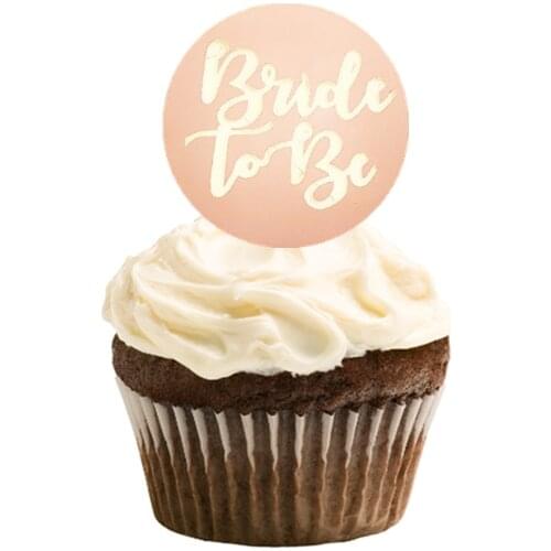 Acrylic Bride To Be Cake Topper for Wedding Decorations Wedding Cakecup Topper Creative Baking Accessories Bridal Shower 1pcs