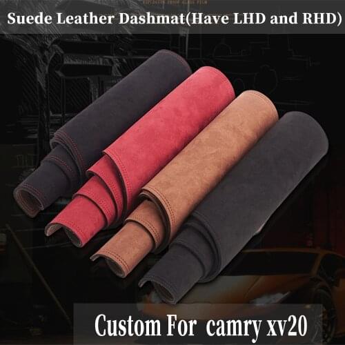 Accessories Car-styling Suede Leather Dashmat Dashboard Cover Dash Mat Carpet Custom for Toyota Camry Xv20 1997 1999 2000 2001