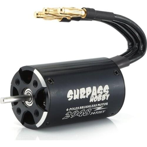 Surpass Hobby 2948 3450KV Sensorless Brushless Motor For Traxxas Blast Feilun FT011 FT012 600-800mm RC Accessories