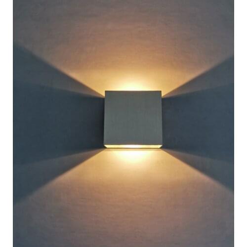 COB LED Wall Lamp White/Warm Lighting Surface Mounted On Wall 85-265V Living Dining Room Corridor Bedroom LED Wall Light