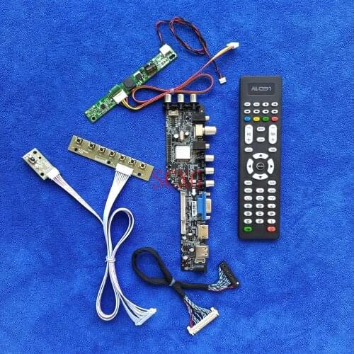 LVDS 30 Pin Monitor drive board LCD/LED For LM215WF3-SLA1/SLC1/SLD1/SLE1/SLG1/SLK1 KIT HDMI-compatible USB VGA Digital 1920*1080