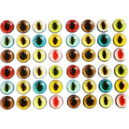 Glass eyes for amigurumi crochet dolls 12mm 54pcs/lot