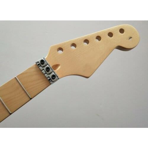 Maple Guitar neck 22 Fret Electric Guitar parts Maple Fingerboard Locking Nut
