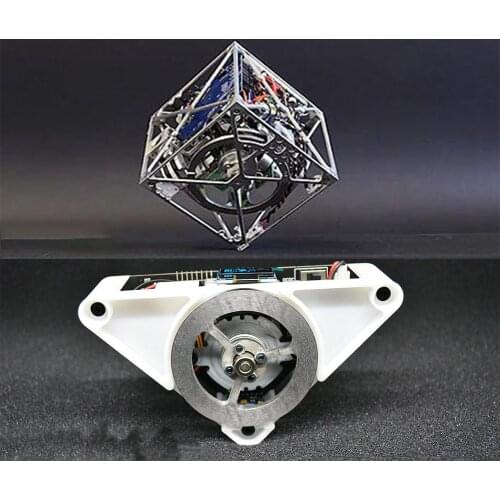 Open Source Inertia Wheel Self Balancing Balanced Triangular Prism Cubli Flipped Block Single Point Electronic Technology PID
