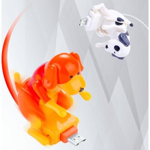 Humping Spot Dog Micro USB Cable Fast Charging 3A Microusb Cord For Samsung Xiaomi Redmi Android Phone cable Micro usb charger